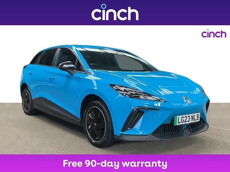 Blue Used 2023 MG MG4 EV SE Hatchback | £13,299 - Image 1/3