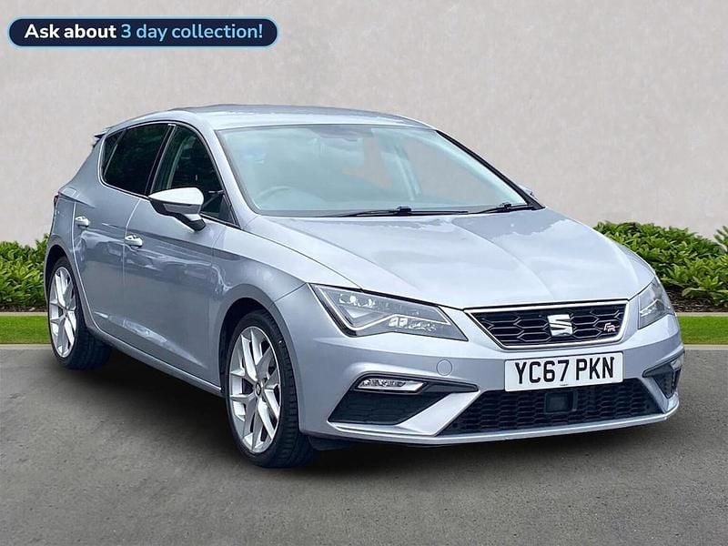 Silver Used 2017 Seat Leon FR Hatchback | £11,319 (Fair price) - Image 1/4