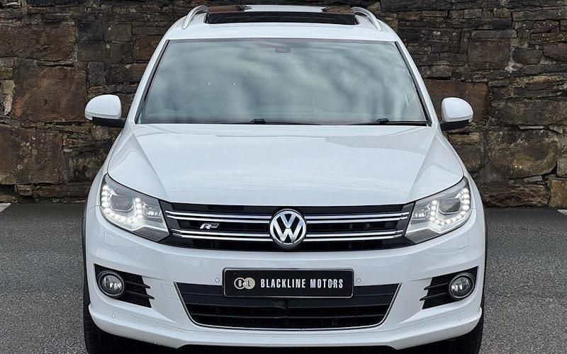 Used VW Tiguan R-line 177 HP (130 kW) 2013 White SUV