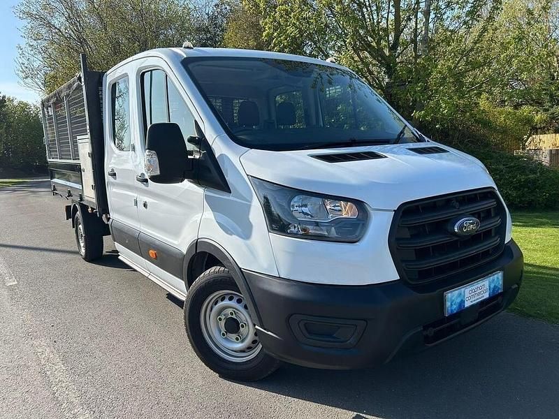 Begagnad Ford Transit 130 HK (95 kW) 2021 Vit Cab