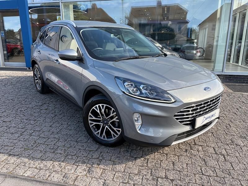 Solar silver Used 2023 Ford Kuga Titanium SUV | £19,000 (Good price) - Image 1/4