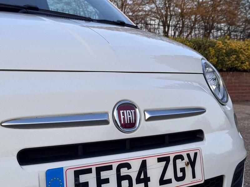 Used Fiat 500S S 2015 White Hatchback