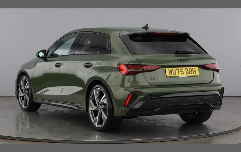 Used Audi A3 Black Edition 147 HP (108 kW) 2025 Green Hatchback