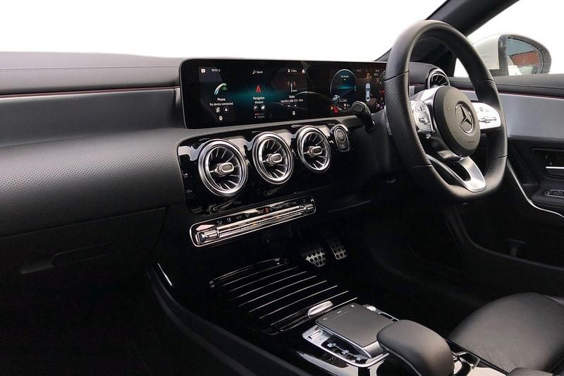 Used Mercedes CLA180 AMG Line Premium 136 HP (100 kW) 2020 White Sedan