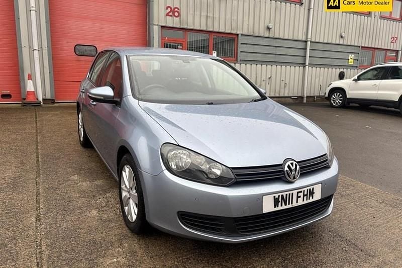 Used VW Golf VI Match 122 HP (89 kW) 2011 Blue Hatchback