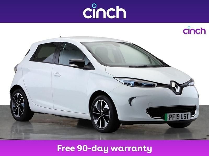 White Used 2019 Renault Zoe Dynamique Hatchback | £7,499 (Fair price) - Image 1/3