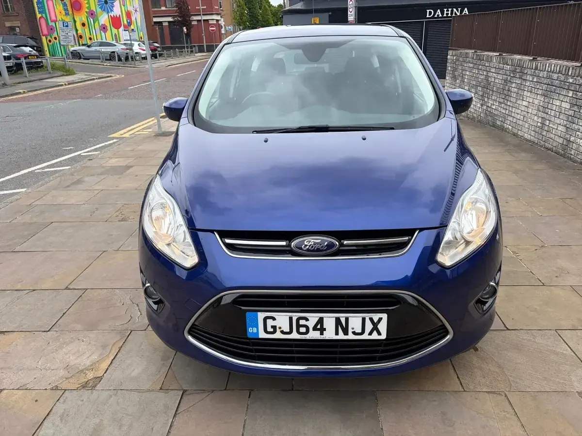 Used Ford C-MAX Titanium 140 HP (102 kW) 2014 Blue MPV