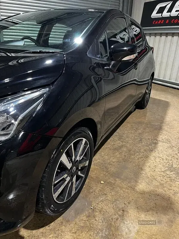 Used Nissan Micra Acenta 71 HP (52 kW) 2018 Black Hatchback