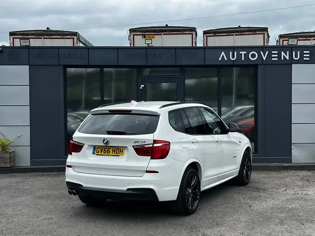 Begagnad BMW X3 M Sport 258 HK (189 kW) 2016 Vit SUV