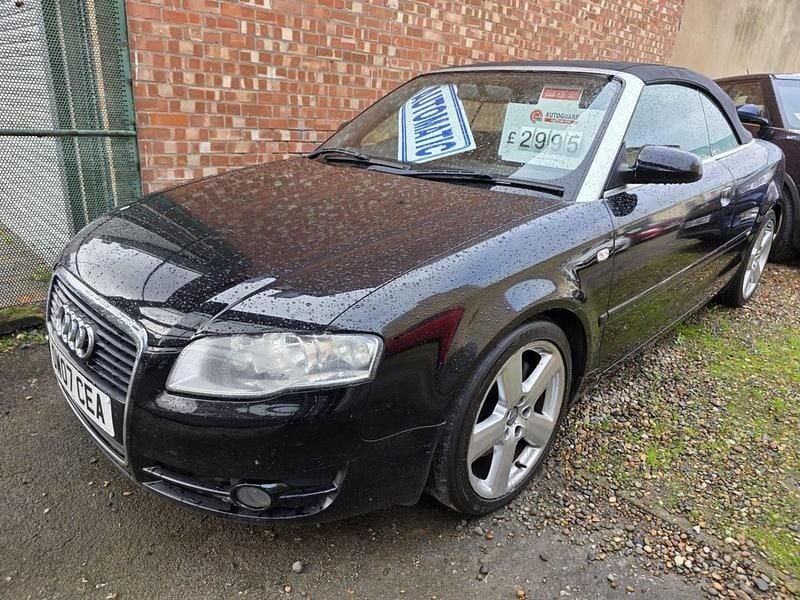 Black Used 2007 Audi A4 Cabriolet S-Line Cabriolet | £2,495 - Image 1/4