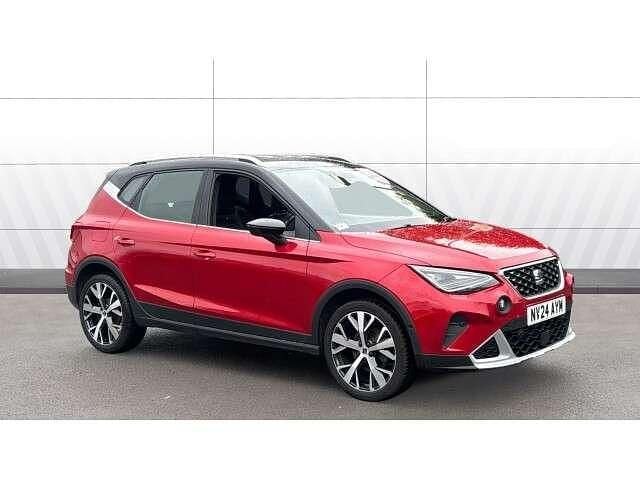 Red Used 2024 Seat Arona Xperience Lux SUV | £14,028 (Fair price) - Image 1/4