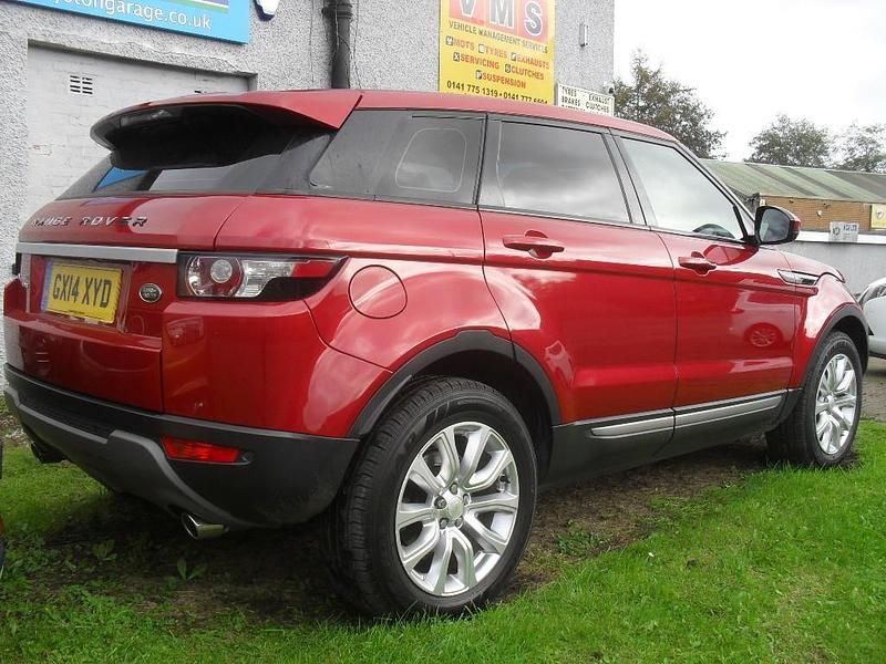 Used Land Rover Range Rover evoque Pure 2014 Red SUV