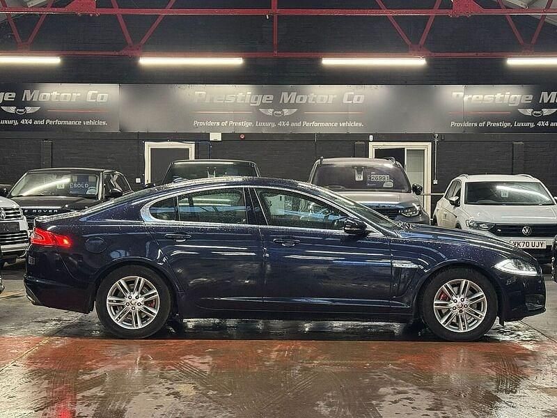 Used Jaguar XF Luxury 2014 Blue Sedan