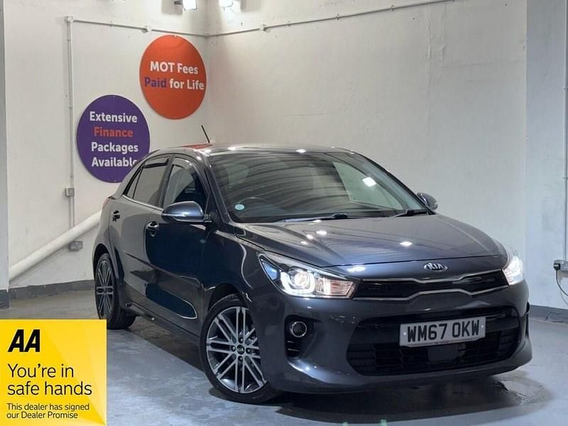Grey Used 2018 Kia Rio First Edition Hatchback | £6,999 (Good price) - Image 1/2