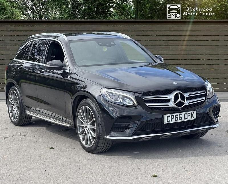 Black Used 2016 Mercedes GLC220 AMG line SUV | £14,495 (Fair price) - Image 1/4
