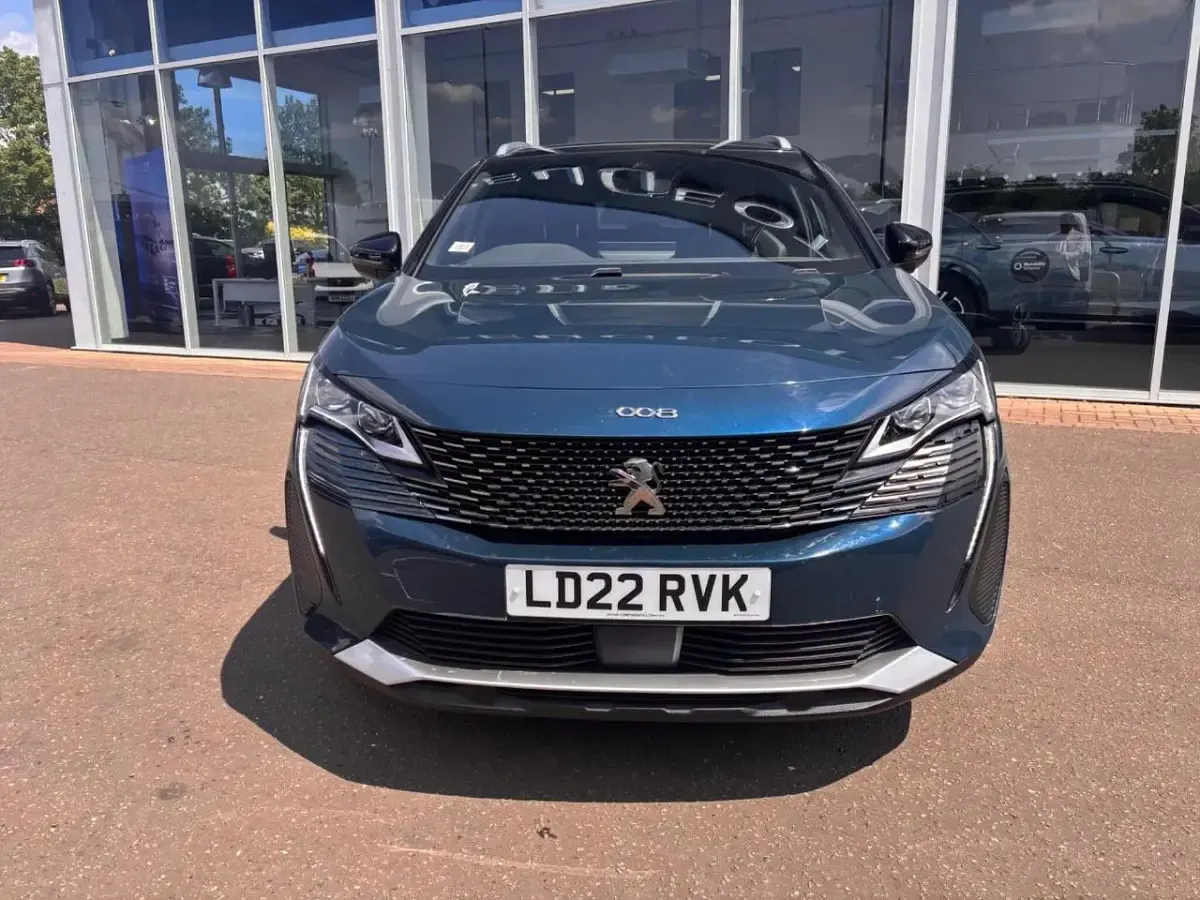 Used Peugeot 3008 GT 129 HP (94 kW) 2022 Blue SUV