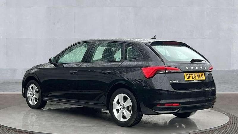 Used Skoda Scala SE 116 HP (85 kW) 2025 Black Hatchback
