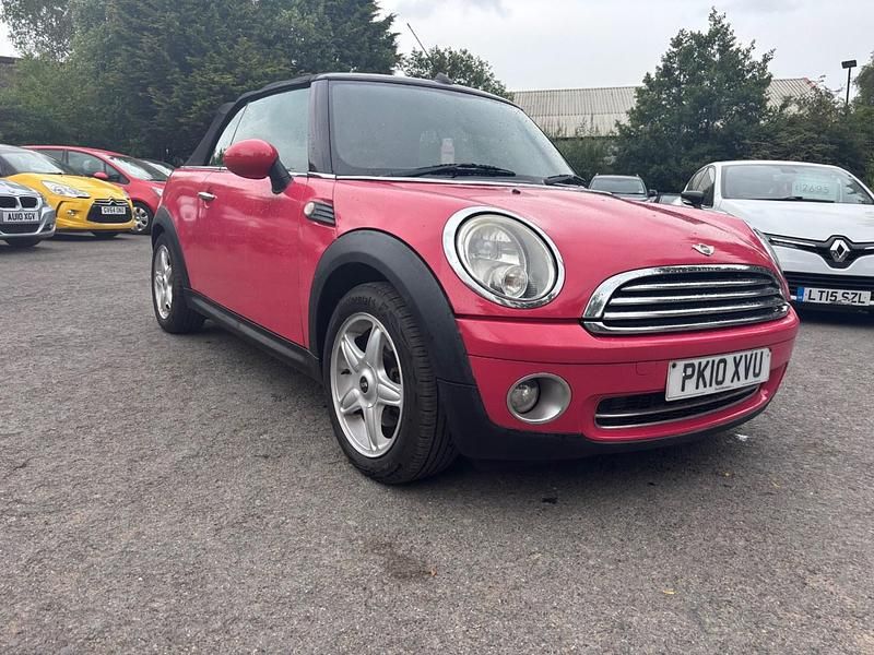 Red Used 2010 Mini Cooper Cabriolet Cabriolet | £1,495 (Fair price) - Image 1/4