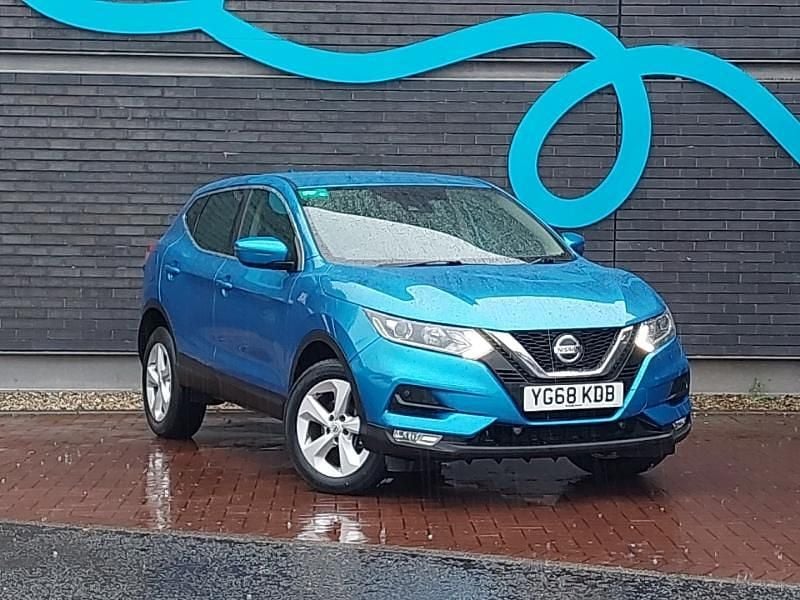 Blue Used 2019 Nissan Qashqai Acenta Premium SUV | £11,298 (Good price) - Image 1/4