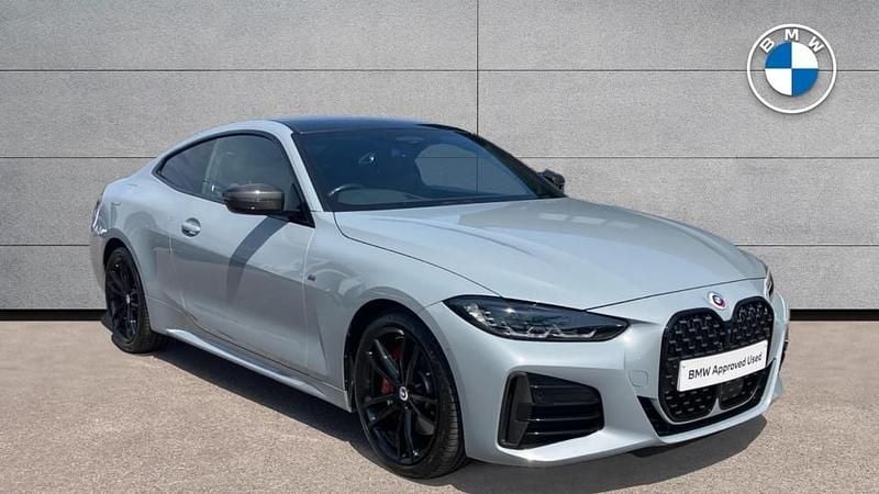 Grey Used 2023 BMW M440 M Sport Sedan | £40,986 (Fair price) - Image 1/4