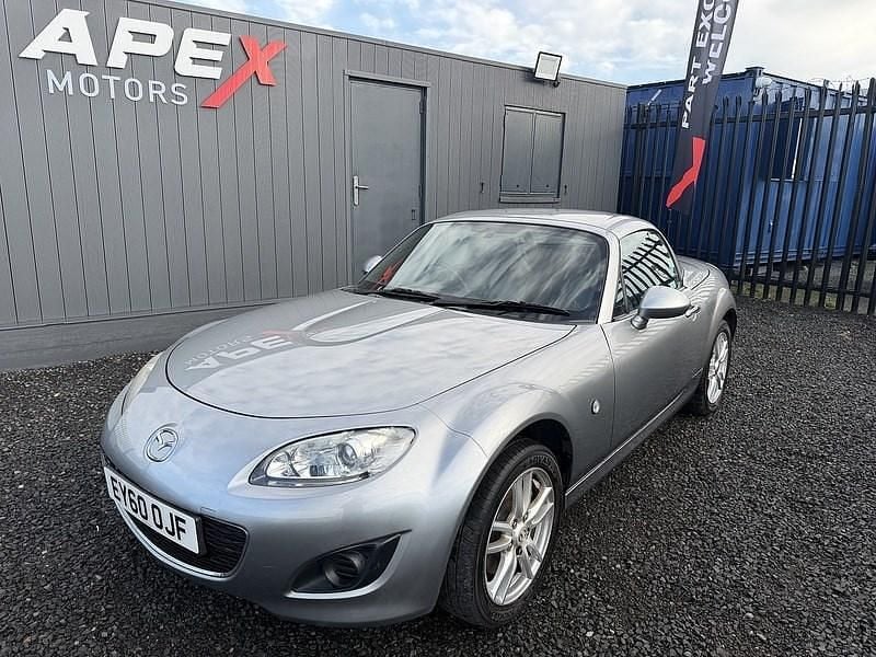 Silver Used 2010 Mazda MX5 Cabriolet | £6,650 (Good price) - Image 1/3