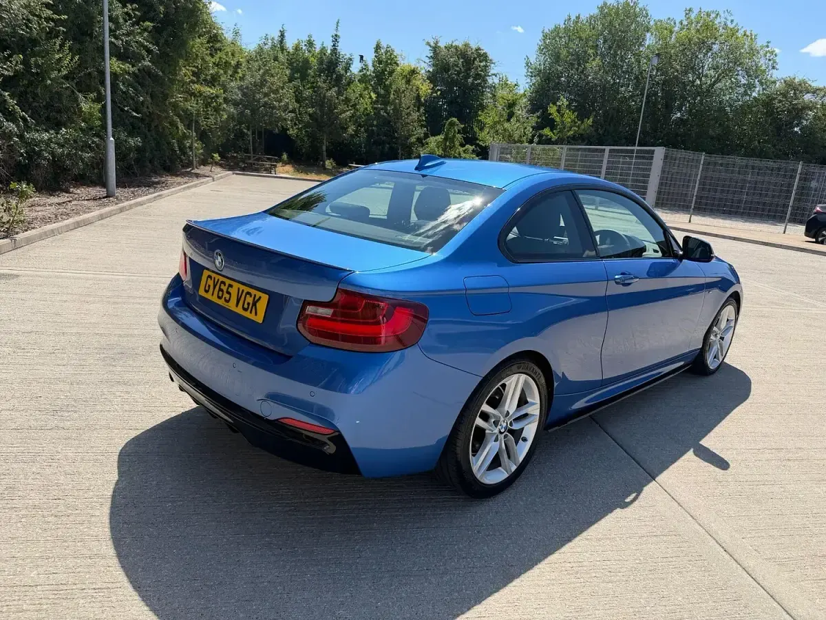Used BMW 218 M Sport 2015 Blue Coupe