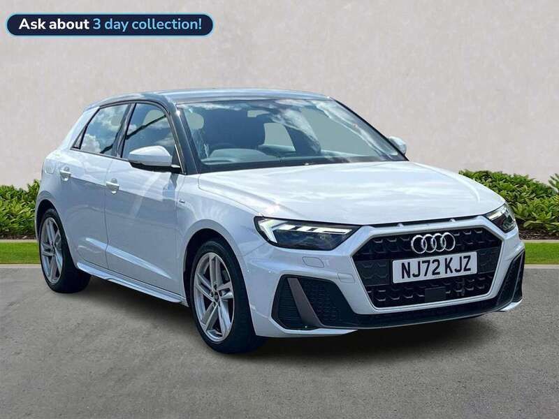 White Used 2022 Audi A1 S-Line Hatchback | £19,182 (A bit pricey) - Image 1/4