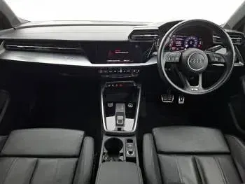Used Audi A3 S-Line 150 HP (110 kW) 2024 White Hatchback