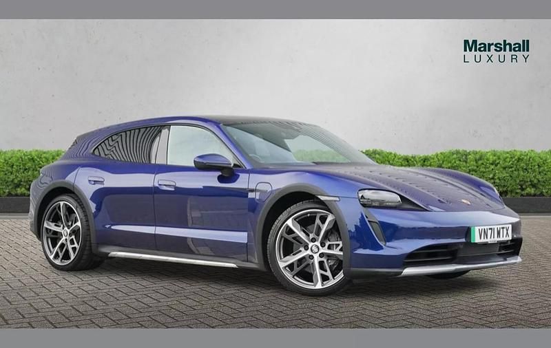 Blue Used 2021 Porsche Taycan Cross Turismo Sedan | £48,990 (Super price) - Image 1/4