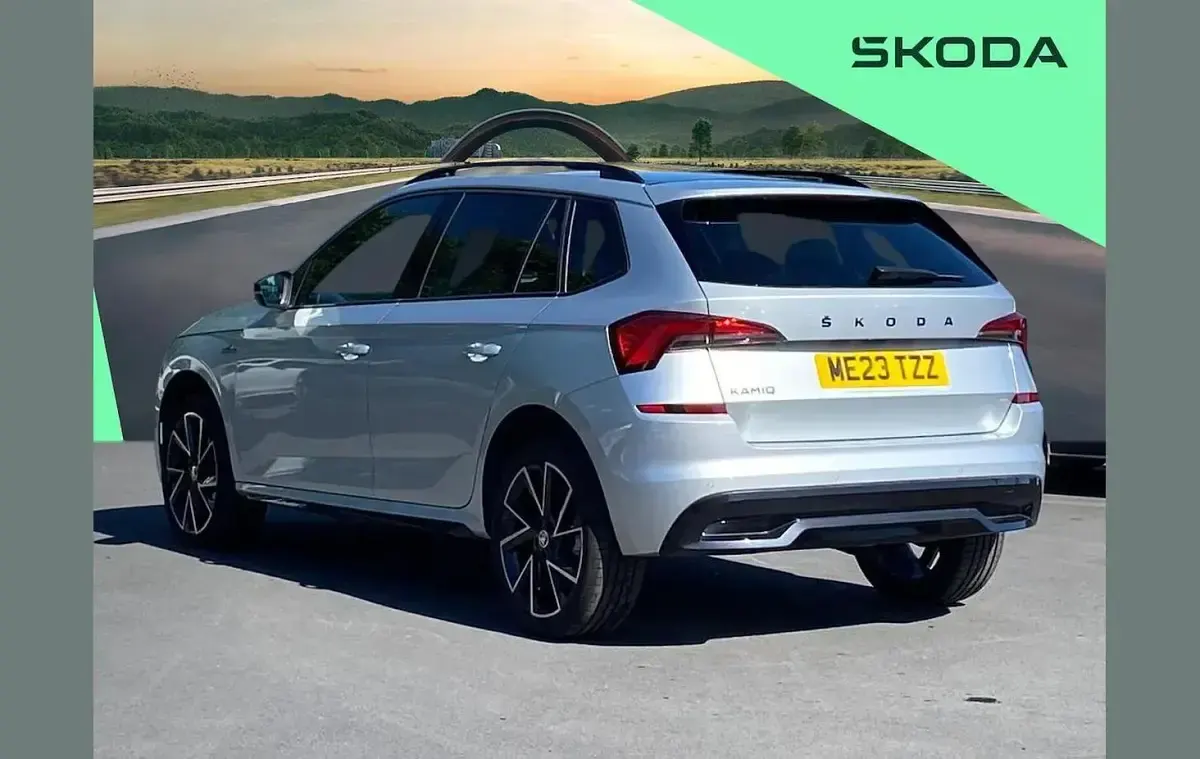 Used Skoda Kamiq Monte Carlo 150 HP (110 kW) 2023 Silver SUV
