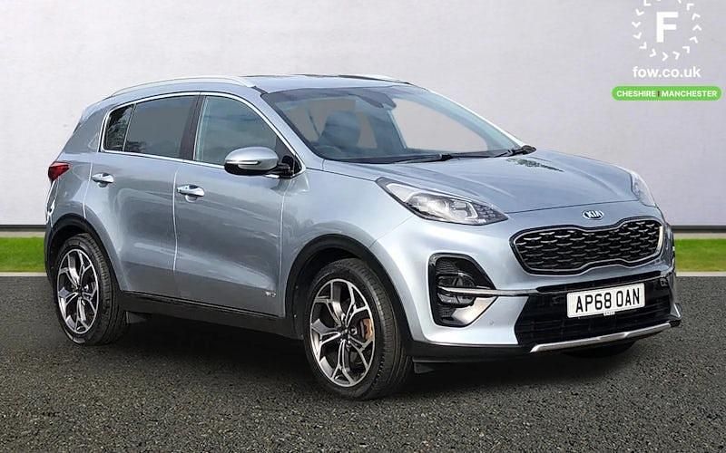 Used Kia Sportage GT-Line 185 HP (136 kW) 2019 Silver SUV