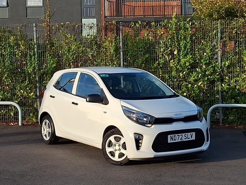 White Used 2023 Kia Picanto 4 Hatchback | £10,298 (Super price) - Image 1/4