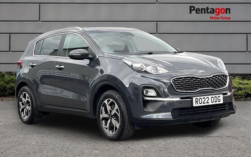 Grey Used 2021 Kia Sportage 2 SUV | £14,927 (Fair price) - Image 1/4