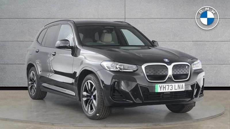 Grey Used 2023 BMW iX3 M Sport SUV | £32,490 (Fair price) - Image 1/4
