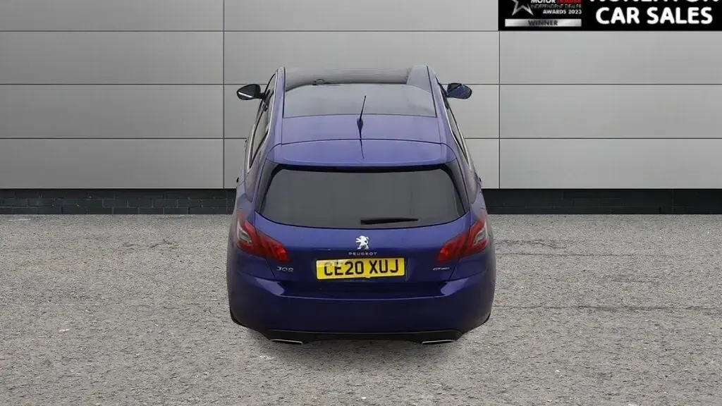 Used Peugeot 308 GT-line 2020 Blue Hatchback