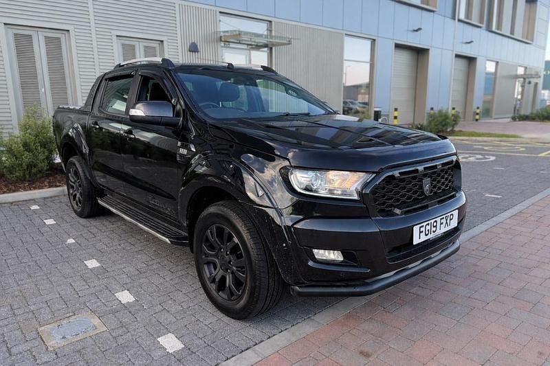 Begagnad Ford Ranger Wildtrack 2019 Svart Pickup