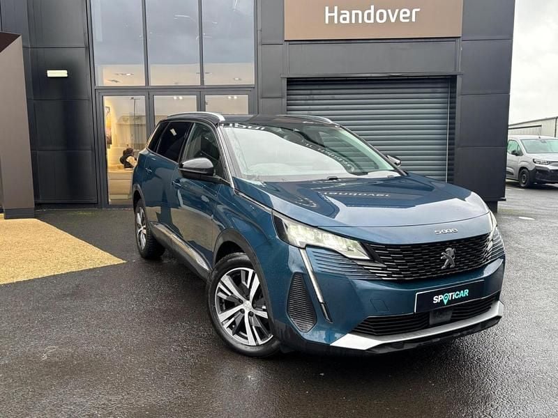 Blue Used 2022 Peugeot 5008 Allure+ MPV | £19,990 (Fair price) - Image 1/4