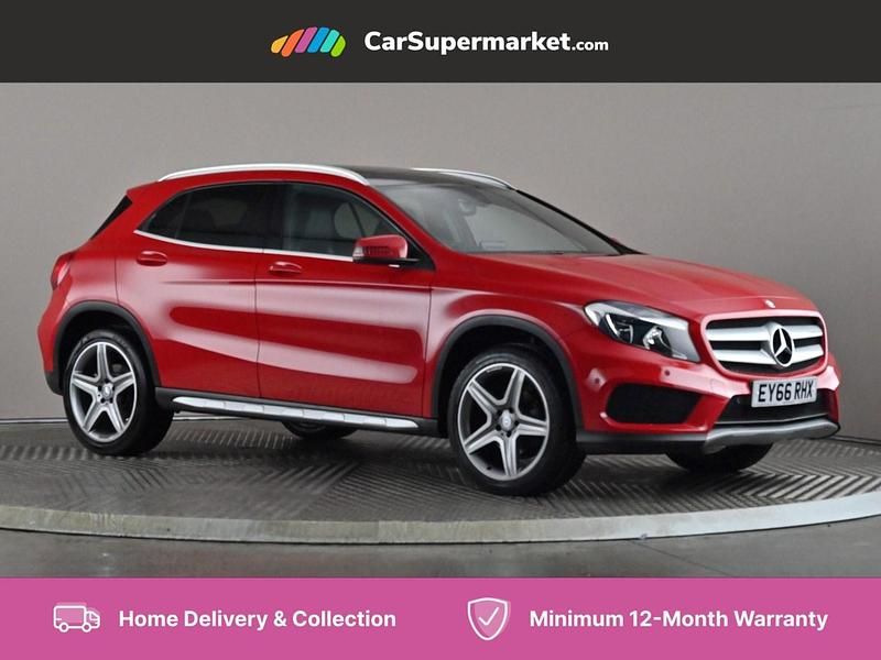 Red Used 2016 Mercedes GLA200 AMG line SUV | £11,997 (Fair price) - Image 1/4
