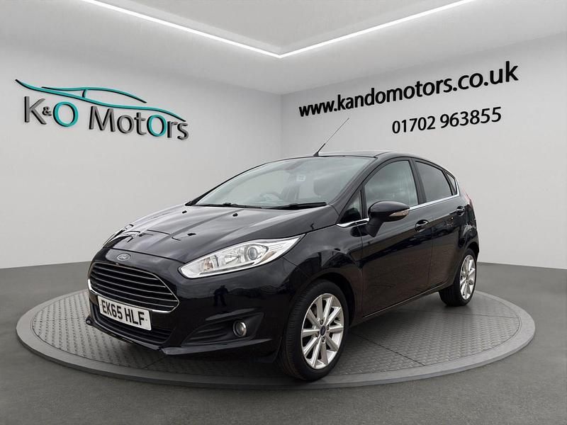 Used Ford Fiesta Titanium 2015 Black Hatchback