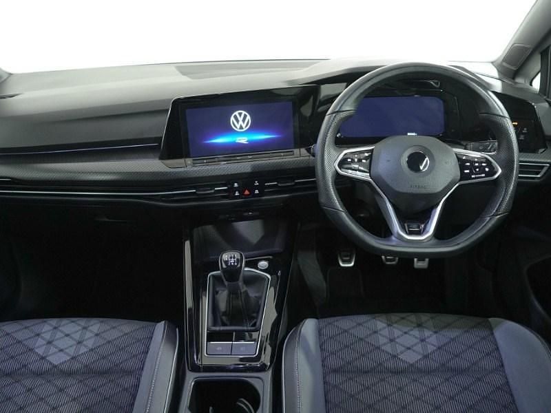 Used VW Golf VIII R-line 150 HP (110 kW) 2022 White Hatchback