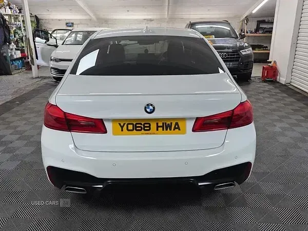 Used BMW 520 M Sport 2018 White Sedan