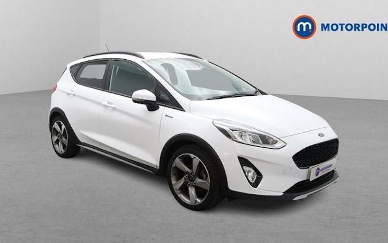 Usado Ford Fiesta Active 125 HP (91 kW) 2021 Branco Citadino