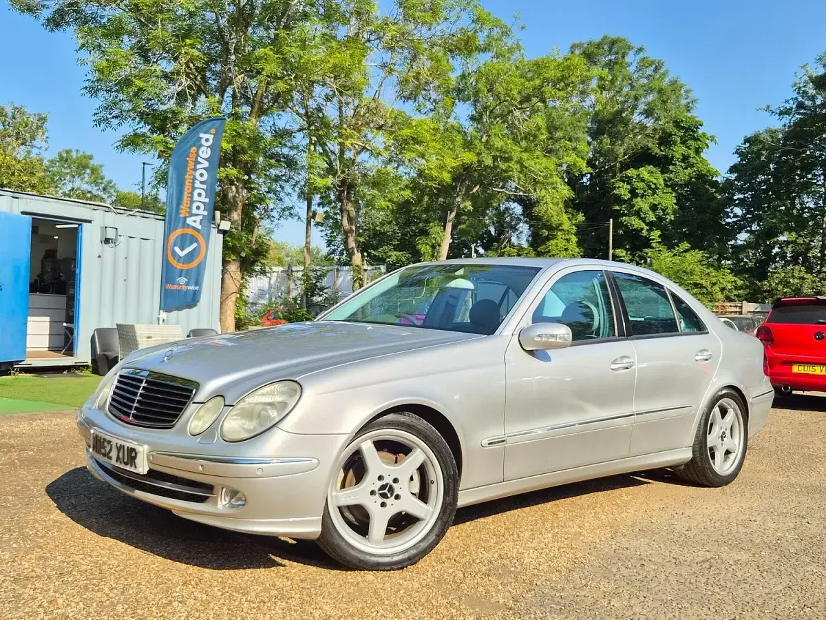 Used Mercedes E270 Avantgarde 2002 Silver Sedan