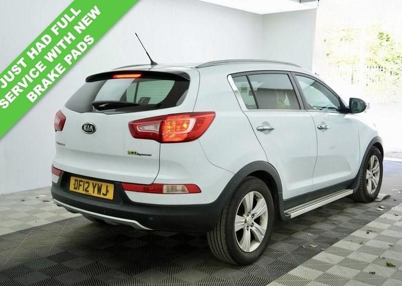 Used Kia Sportage 115 HP (84 kW) 2012 White SUV