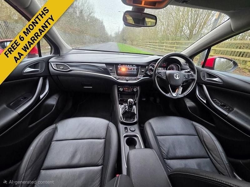 Used Vauxhall Astra Elite 200 HP (147 kW) 2018 Red Hatchback