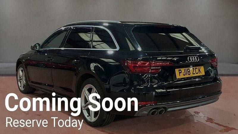Begagnad Audi A4 S-Line 190 HK (139 kW) 2018 Svart Kombi