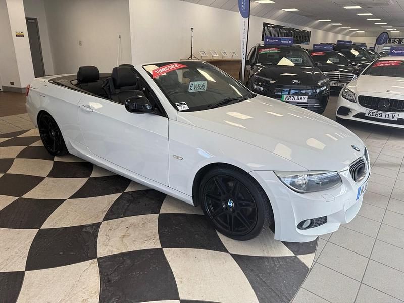 Used BMW 320 Cabriolet Sport Line 2012 White Cabriolet