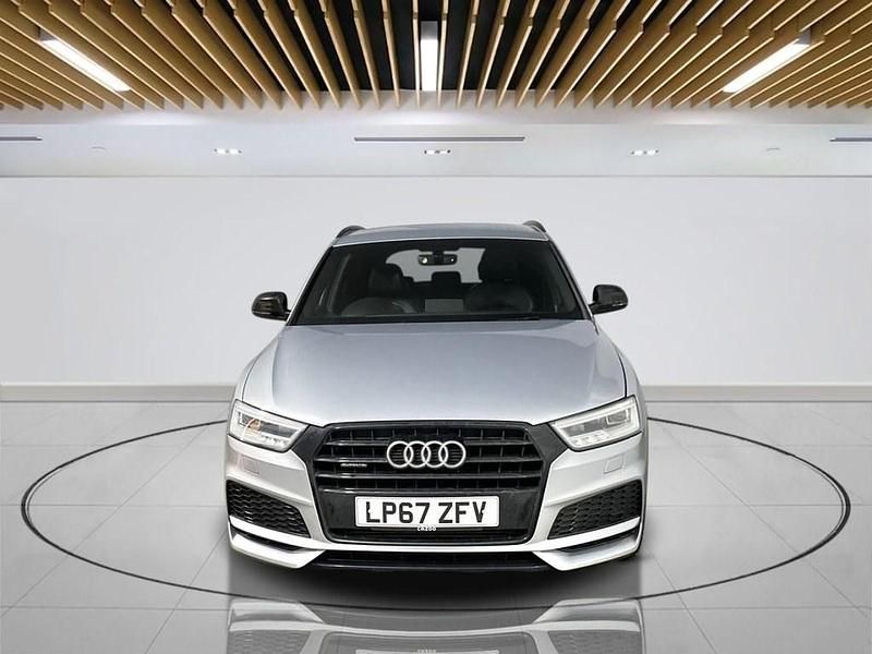 Used Audi Q3 Black Edition 180 HP (132 kW) 2018 Silver SUV