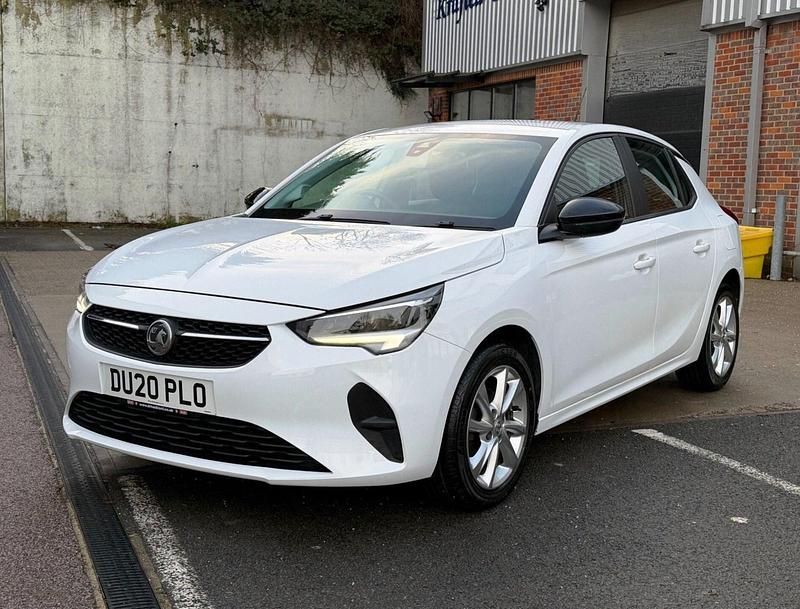 Used Vauxhall Corsa 75 HP (55 kW) 2020 White Hatchback