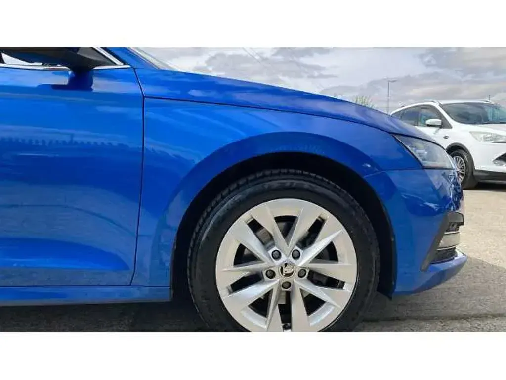Used Skoda Octavia SE L 150 HP (110 kW) 2021 Blue Hatchback